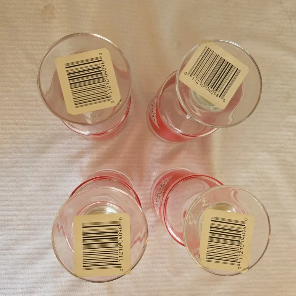 Set of 8 Tabasco Bloody Mary Stem Glases